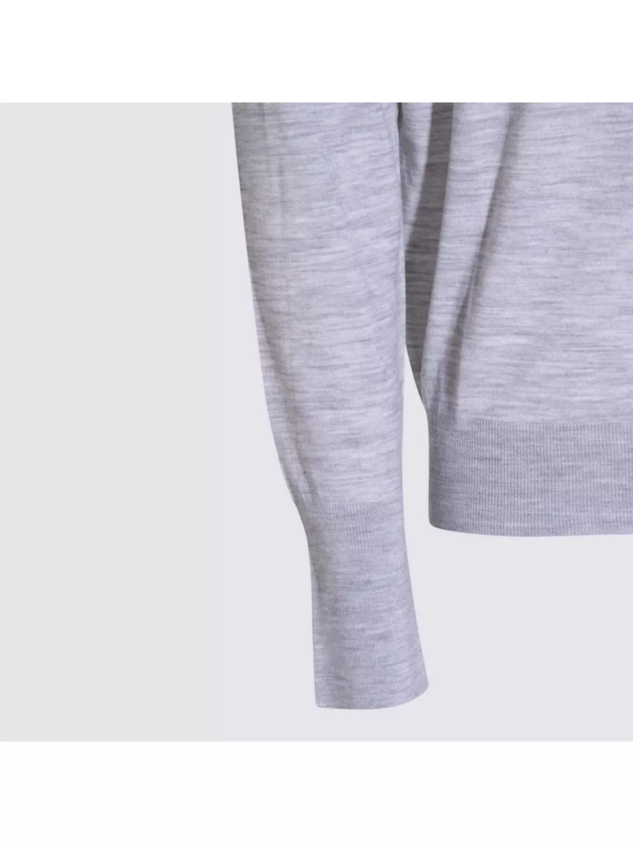 Eleventy Ribbed Crewneck Sweater Soft Texture