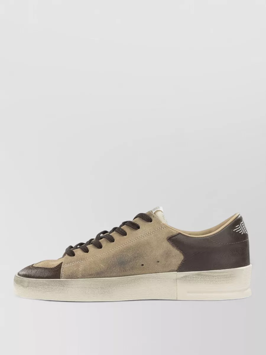 Golden Goose Leather Low-Top Sneakers