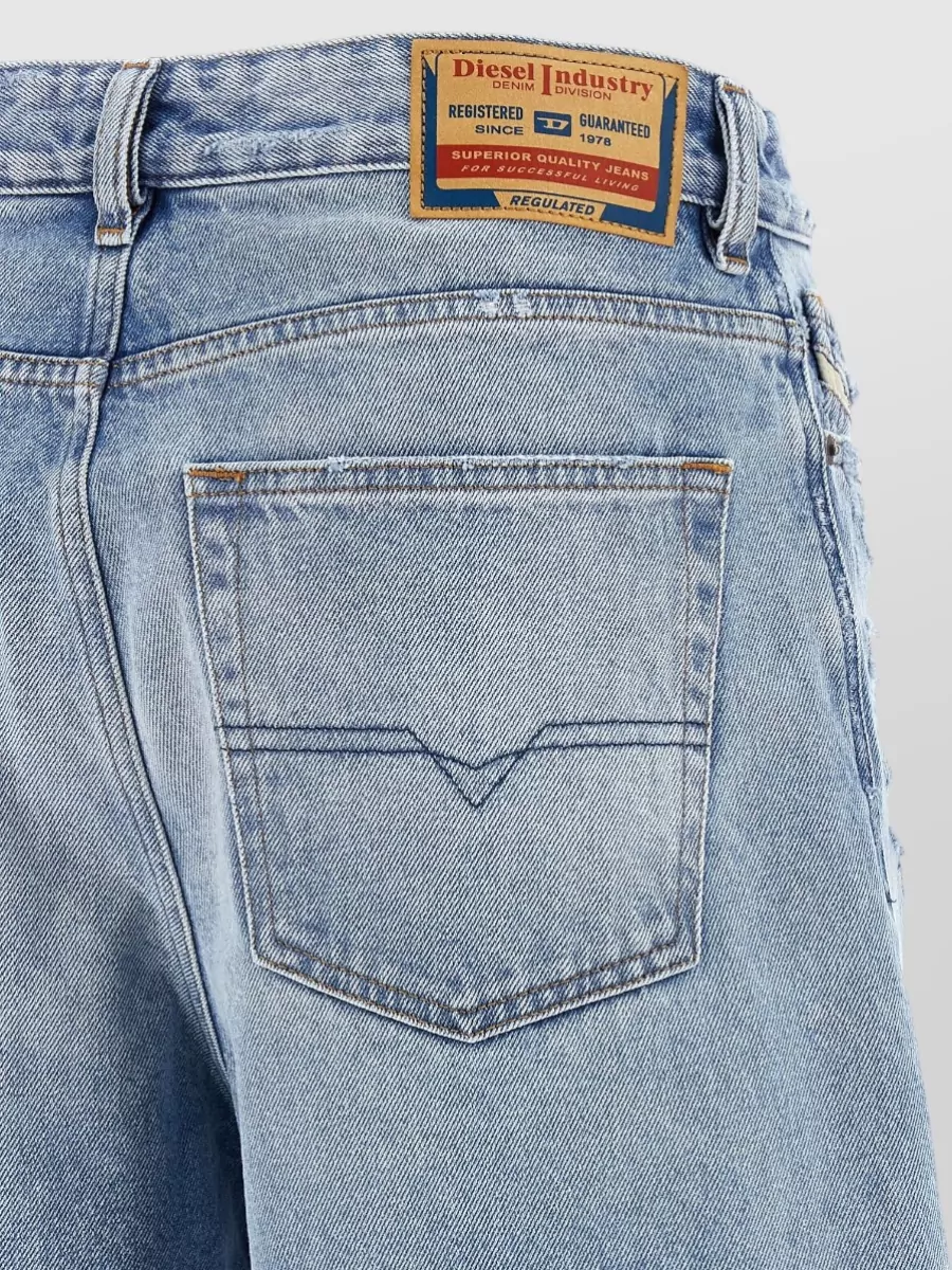 Diesel De Sire Denim Bermuda Shorts Five Pocket