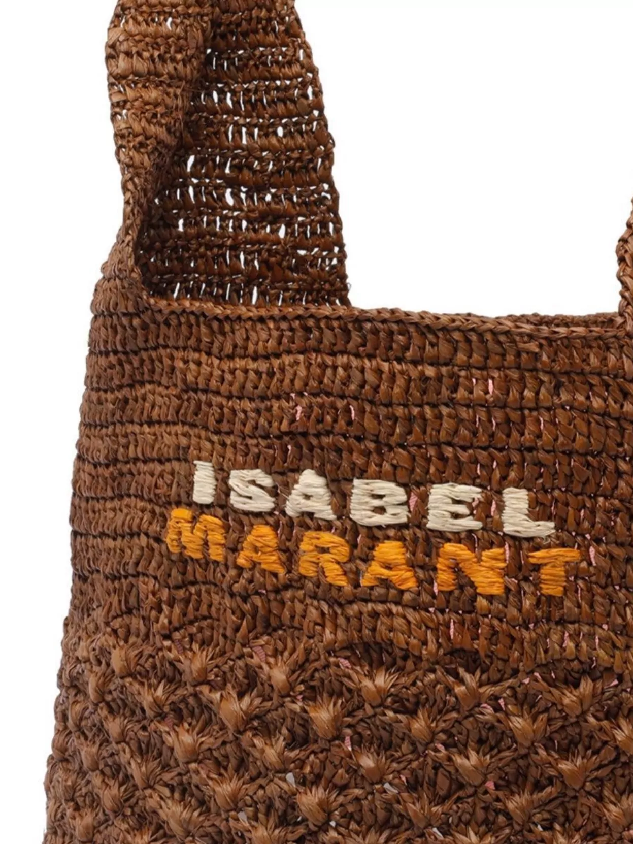 Isabel Marant Single Handle Woven Texture Shoulder Bag