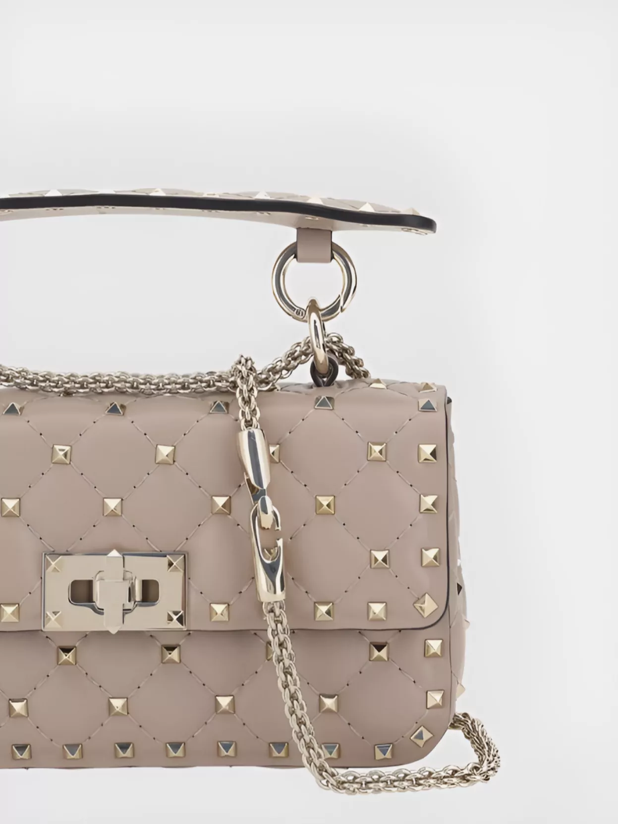 Valentino Garavani Spike Studs Leather Cross-Body Bag