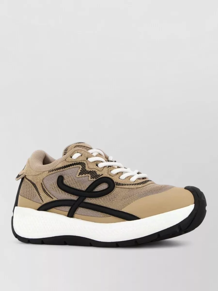 Loewe leather low-top sneakers