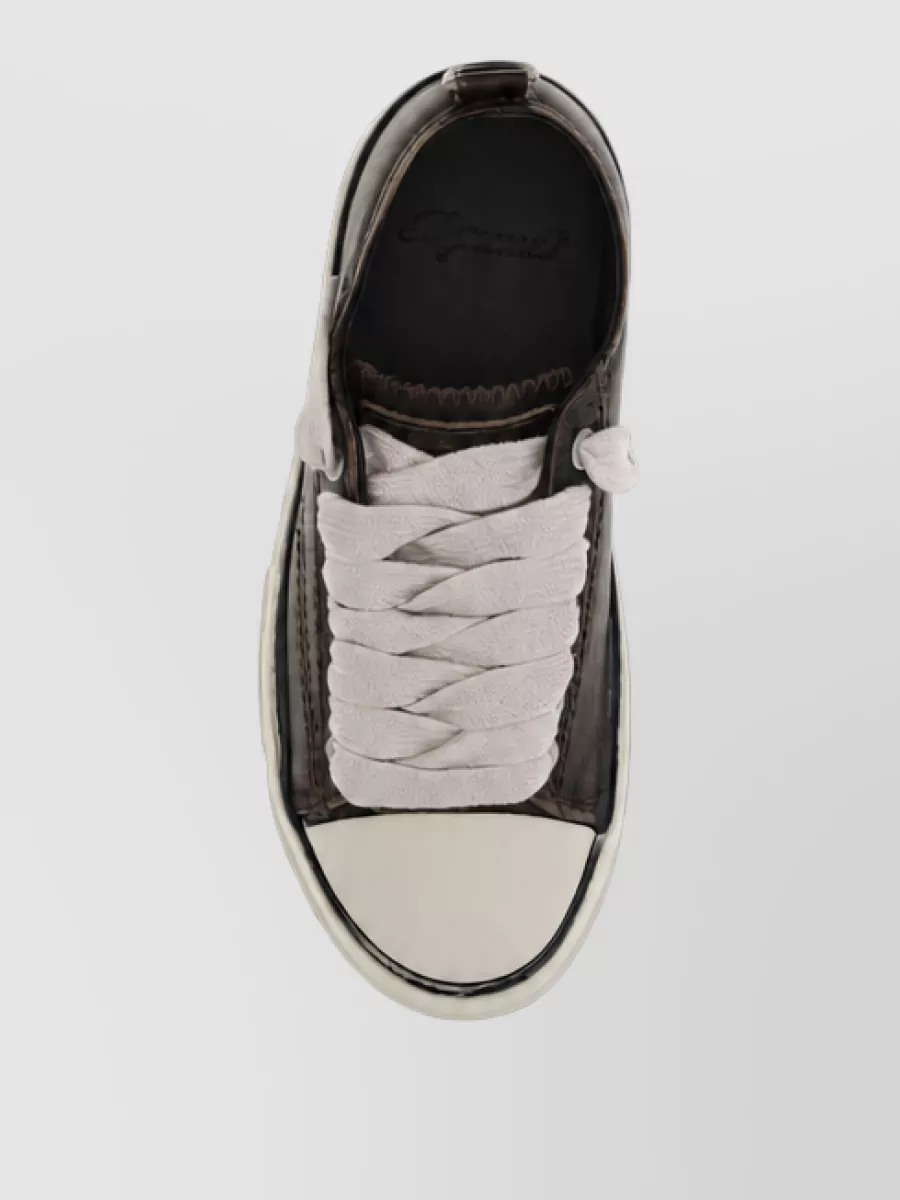 Represent Leather Chunky Sneakers