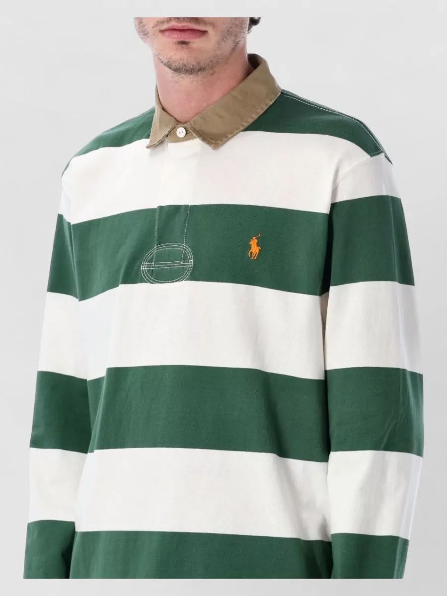 Polo Ralph Lauren Heritage Rugby Shirt Long Sleeve Design