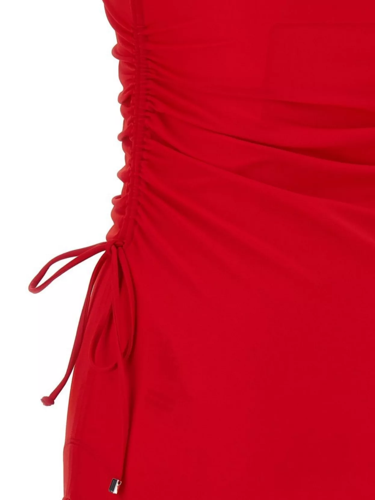 The Attico Sleeveless Dress Ruched Adjustable Straps