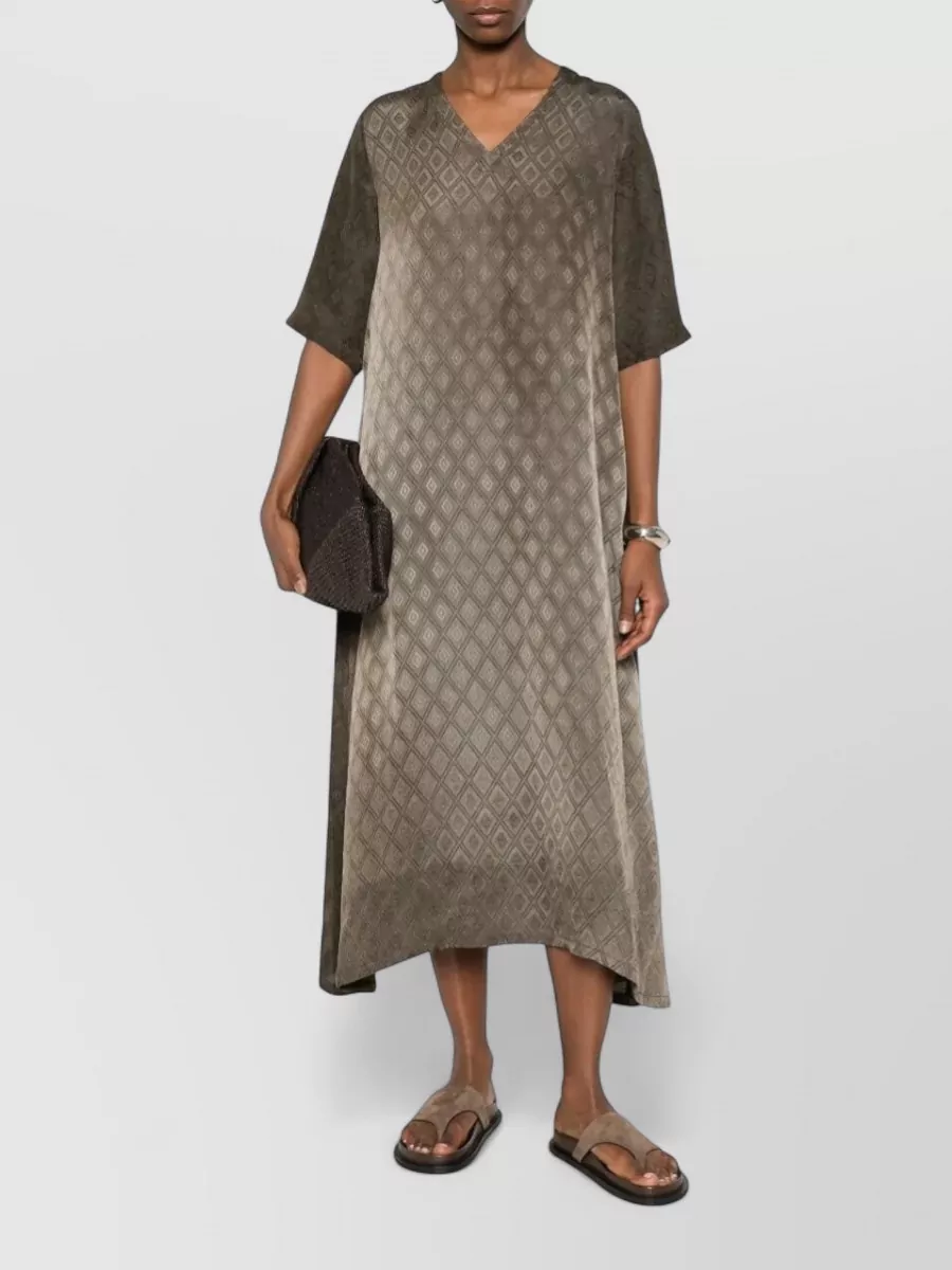 Uma Wang Cupro Knee-Length Dress