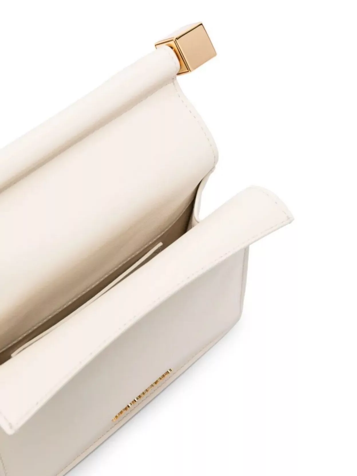 Jacquemus Lambskin Clutch Bag Chain Strap