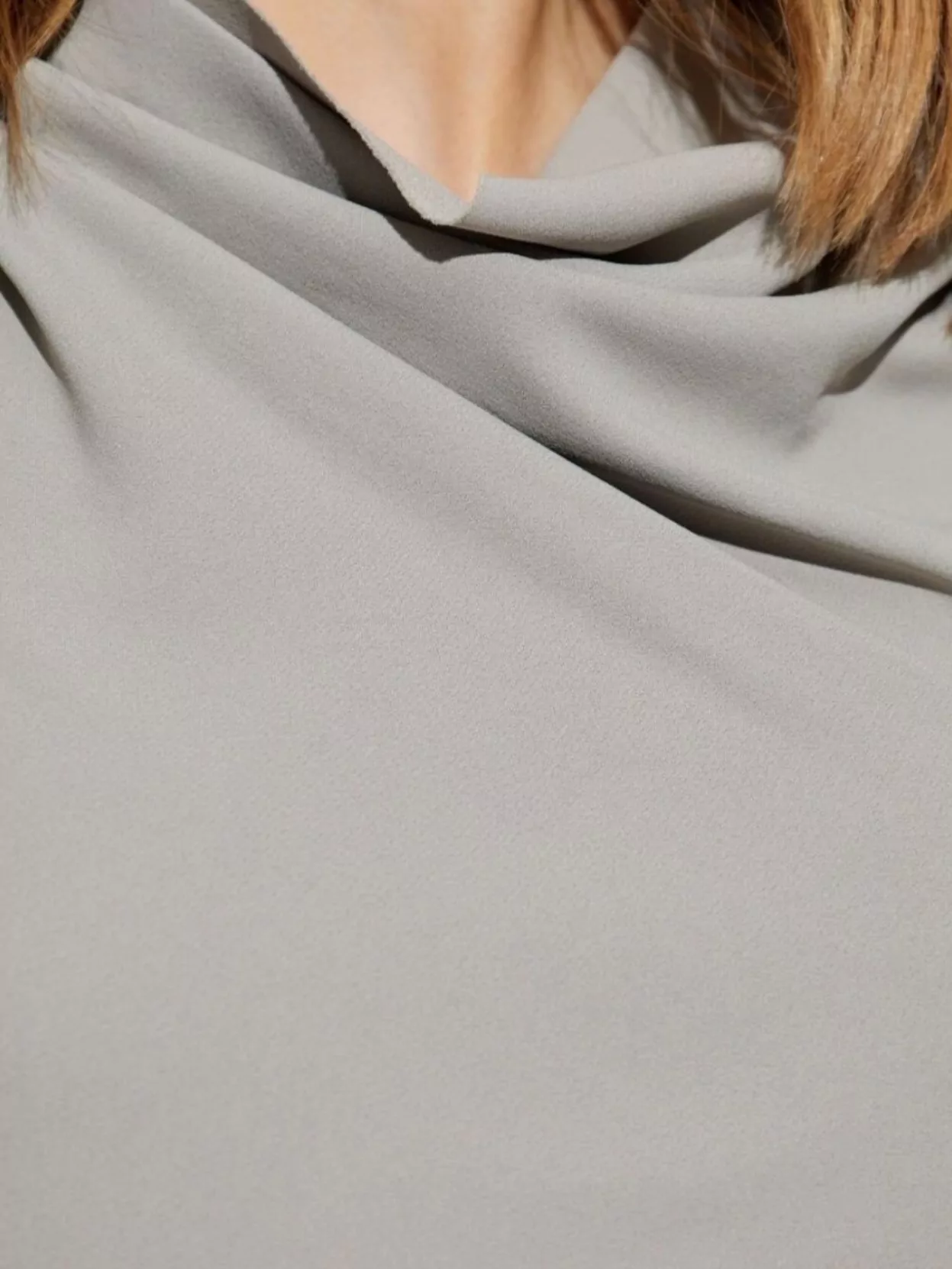 Rick Owens Draped Cowl Neck Knitwear Waistband