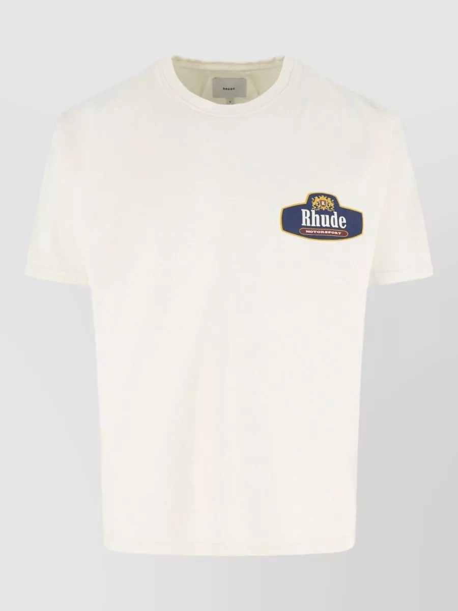 Rhude Cotton Regular-Fit Printed T-Shirt