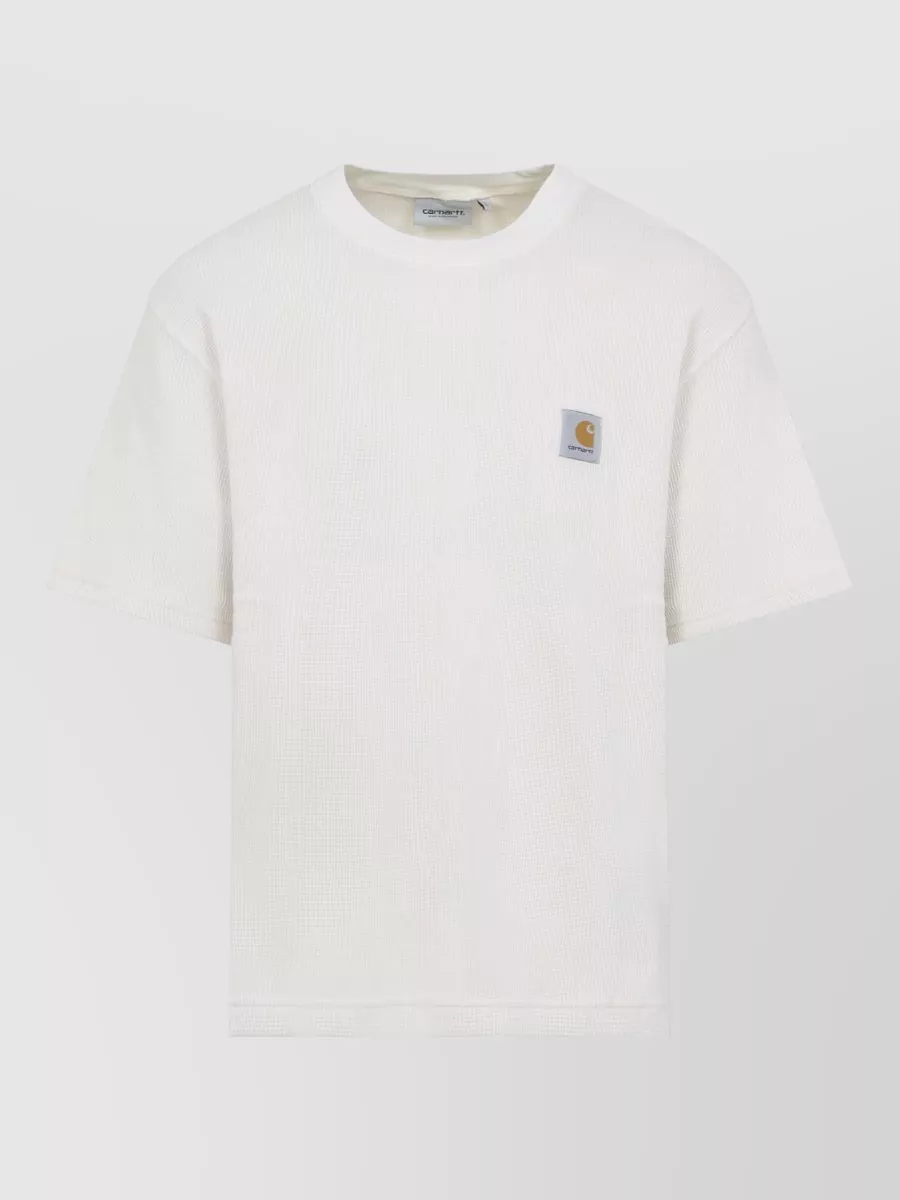 Carhartt Wip Nelson Waffle Crew Neck Short Sleeve T-Shirt