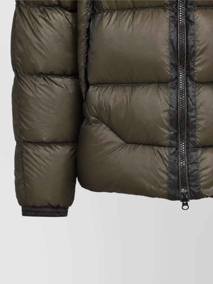 C.p. Company Down Hooded Quilted Puffer Jacket