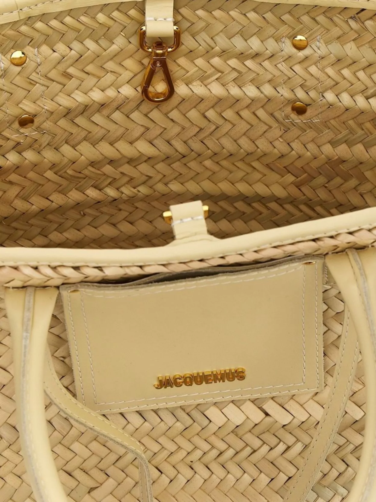 Jacquemus 'the Soli Basket' Tote Bag