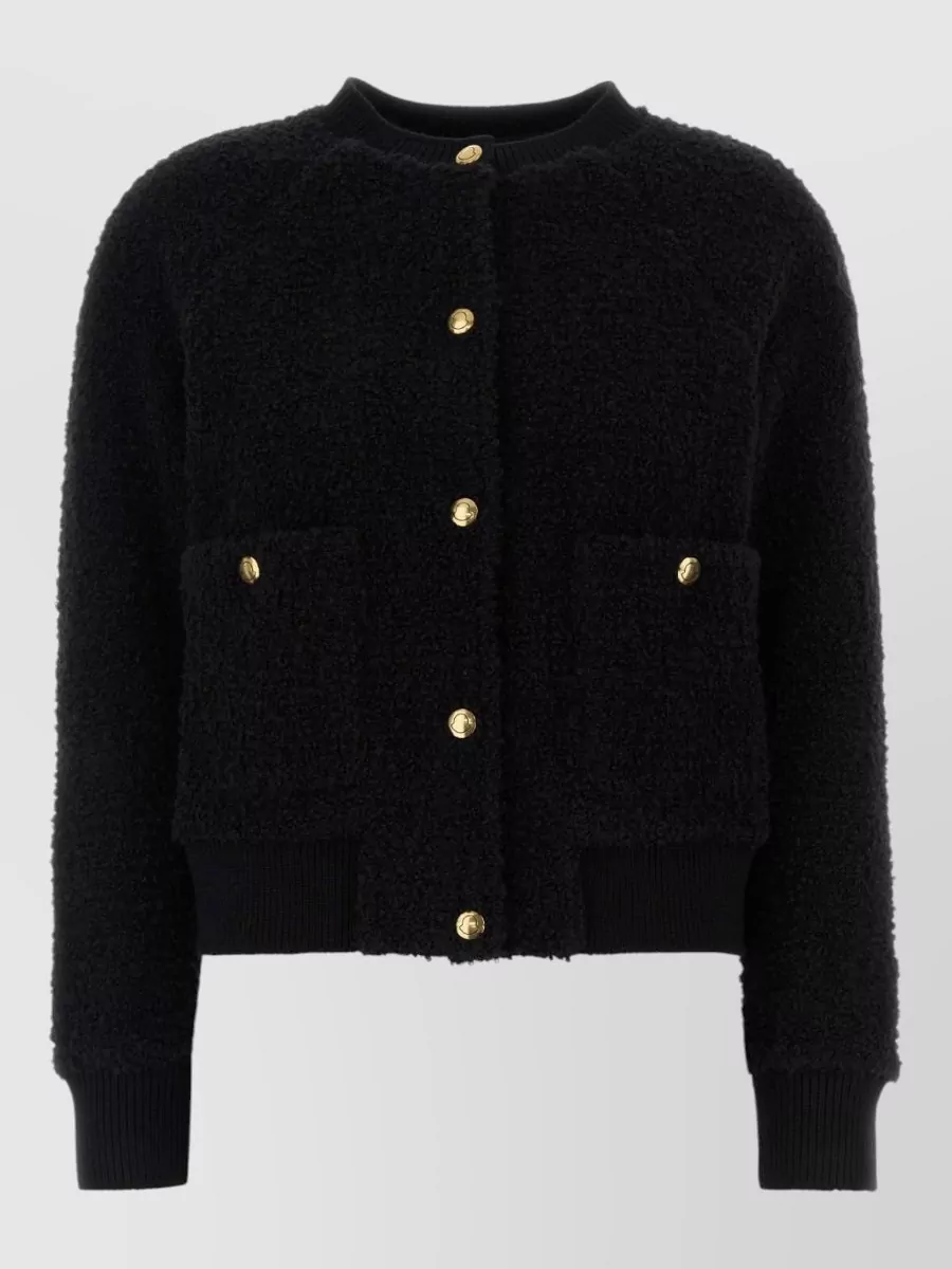Moncler teddy bomber jacket