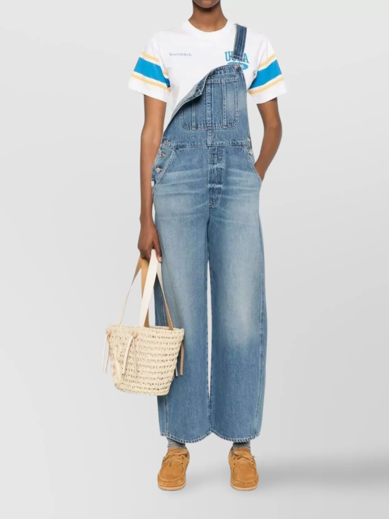 Shop Citizens Of Humanity Freya Overall Adjustable Straps