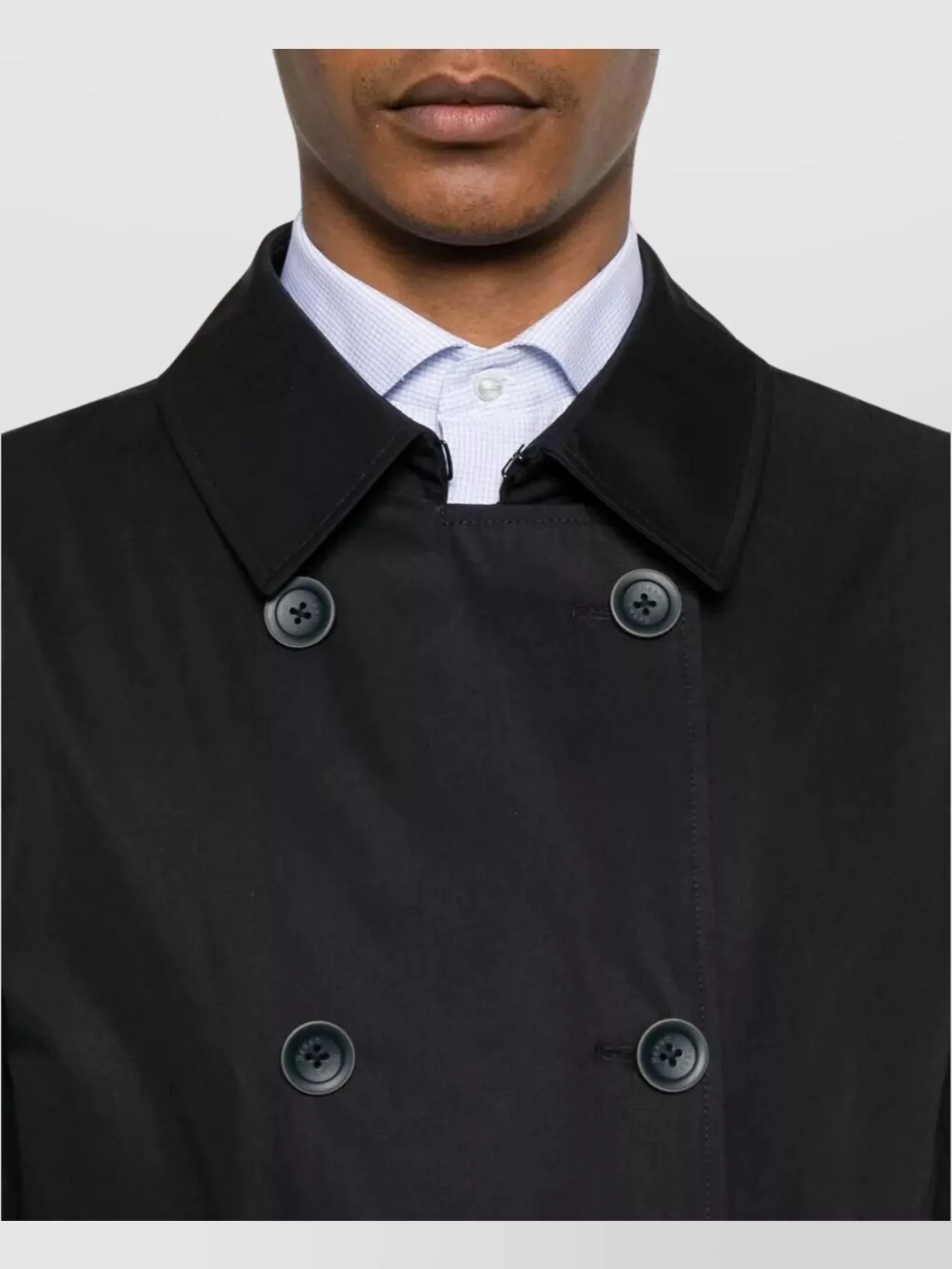 Herno Double-breasted Padded Stretch-shell Down Peacoat