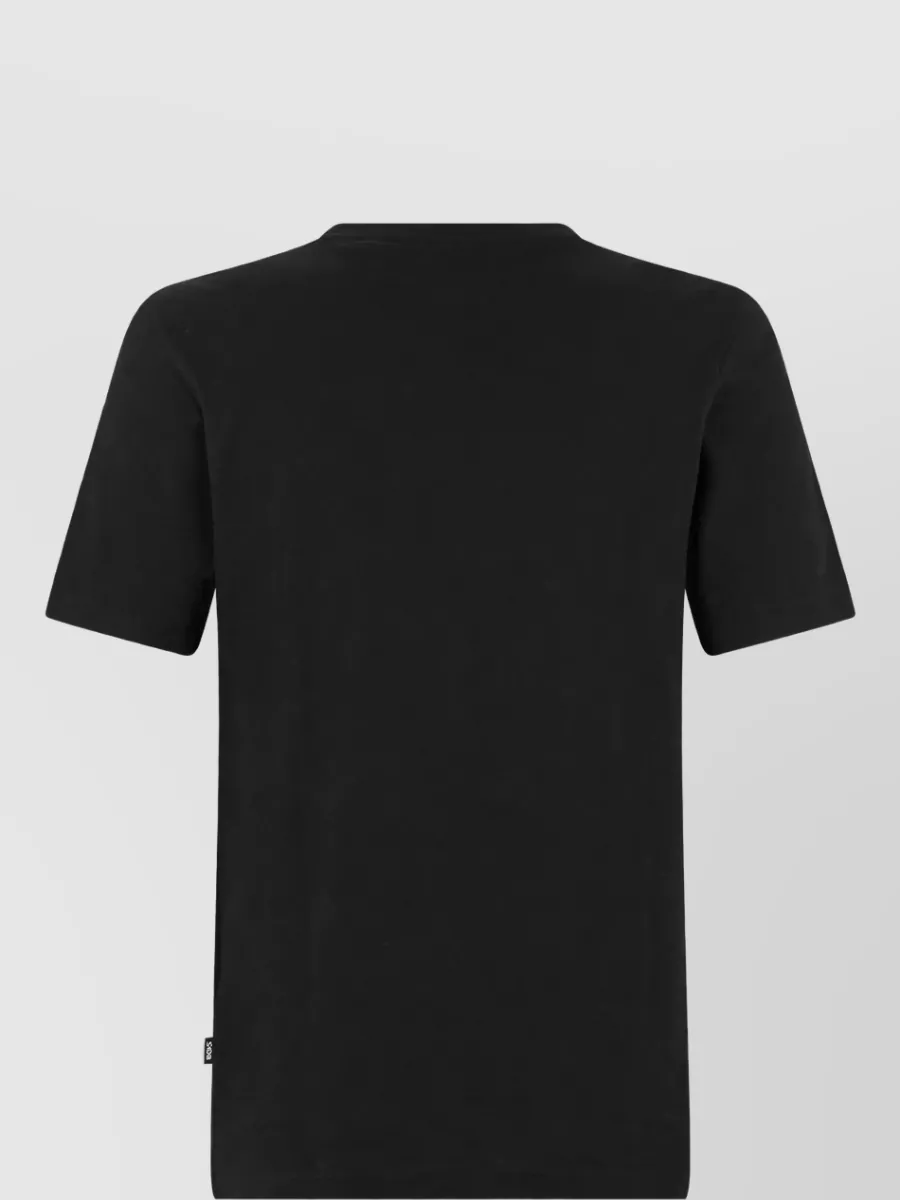 Boss Cotton Logo-Print T-Shirt