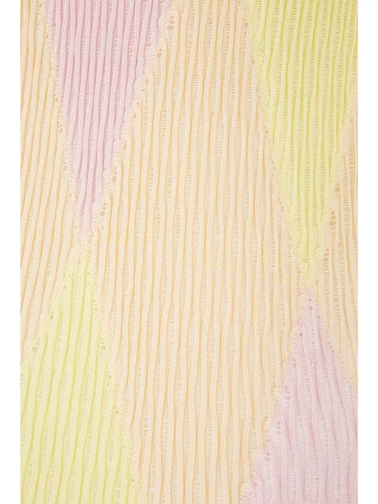 Burberry Sheer Textured Turtleneck Top