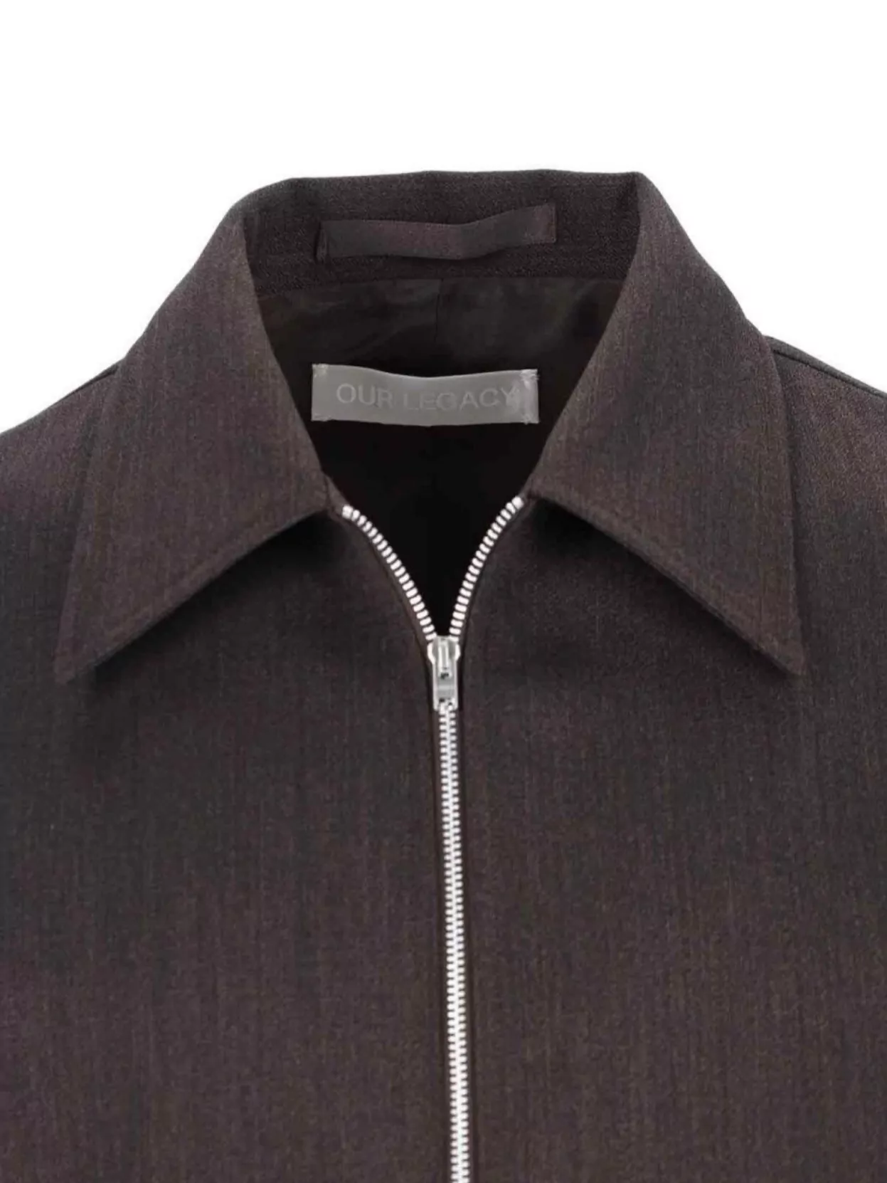 Our Legacy Relaxed Fit Collared Jacket Front Pockets