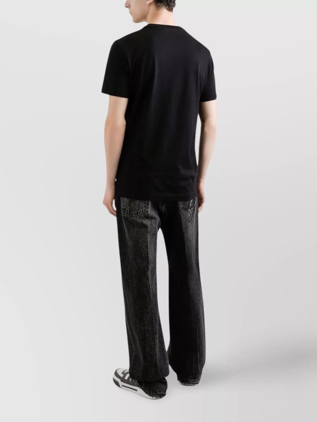 Dolce&Gabbana Relaxed Fit Trousers Faded Effect