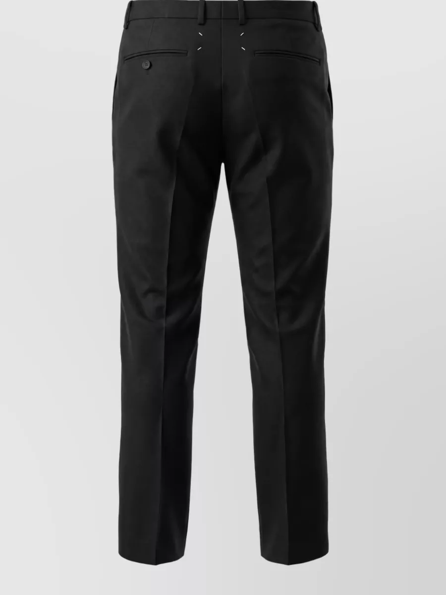 Maison Margiela Wool Straight-Leg Trousers