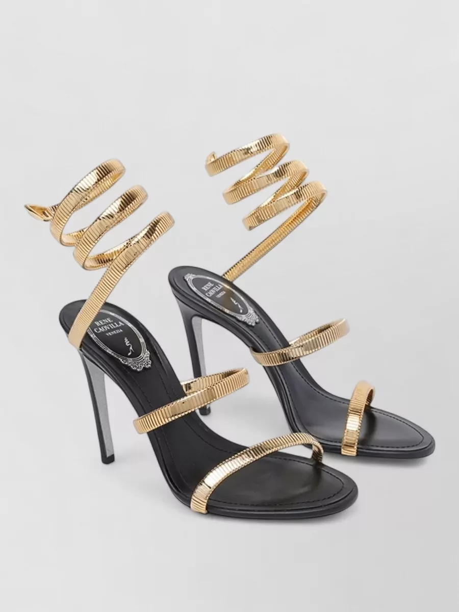 Rene Caovilla wrap strap open-toe sandals