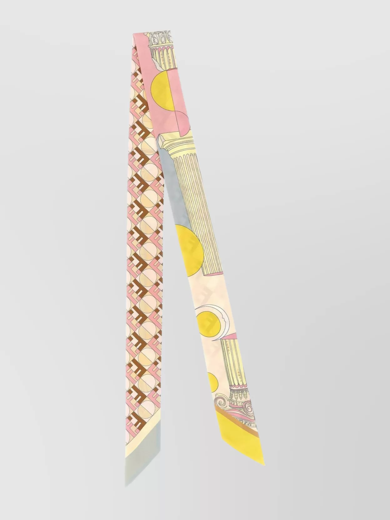 Fendi Optical-print Silk Scarf