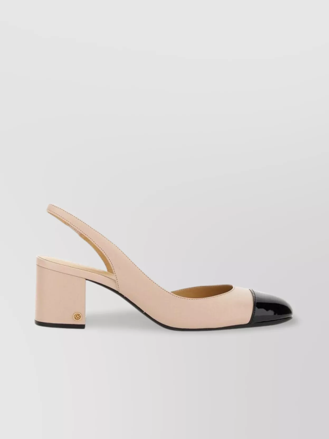 Michael Kors "Pearl" Block Heel Round Toe Pumps