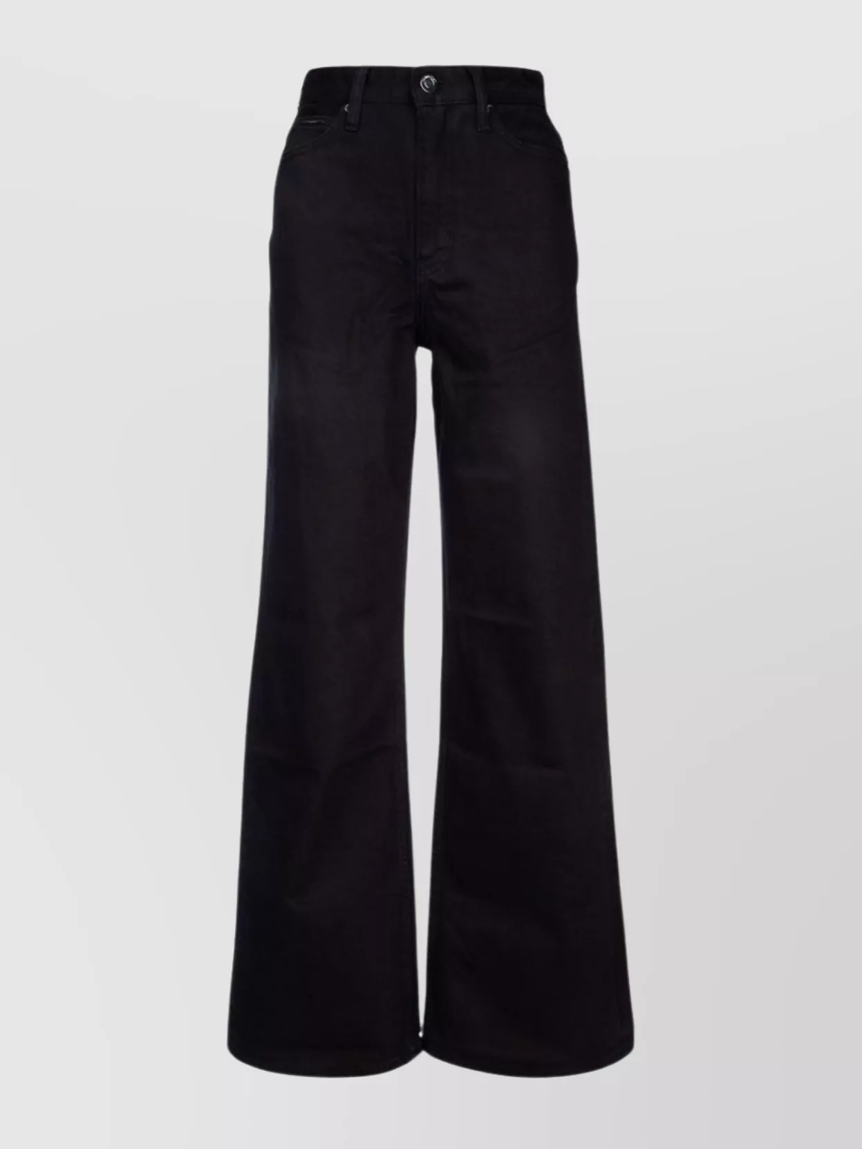 Shop Calvin Klein Wide Leg Belted Trousers