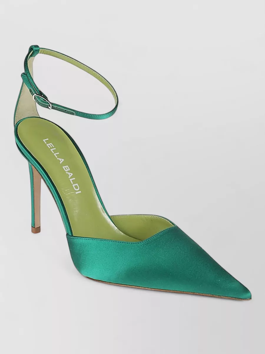 Lella Baldi satin pumps