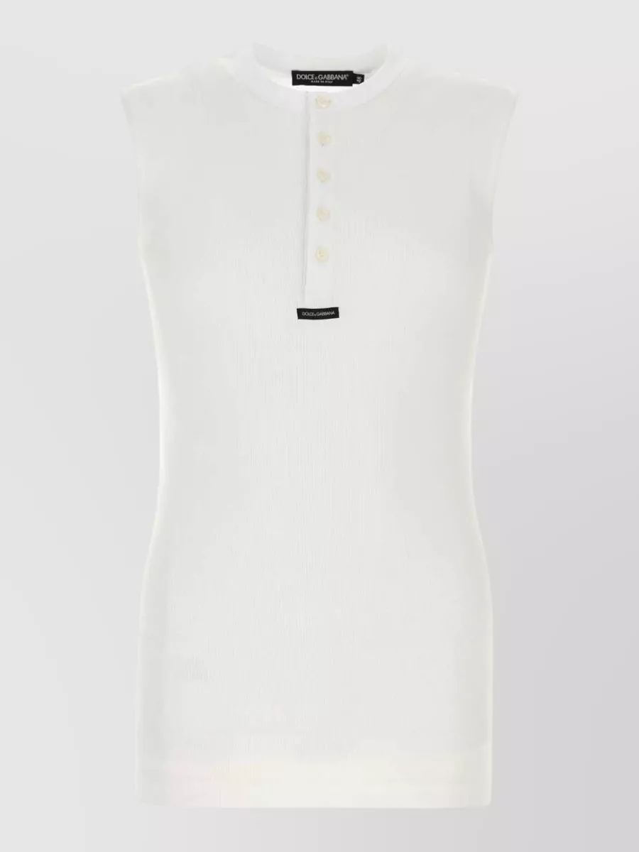 Dolce&Gabbana Cotton Tank Top