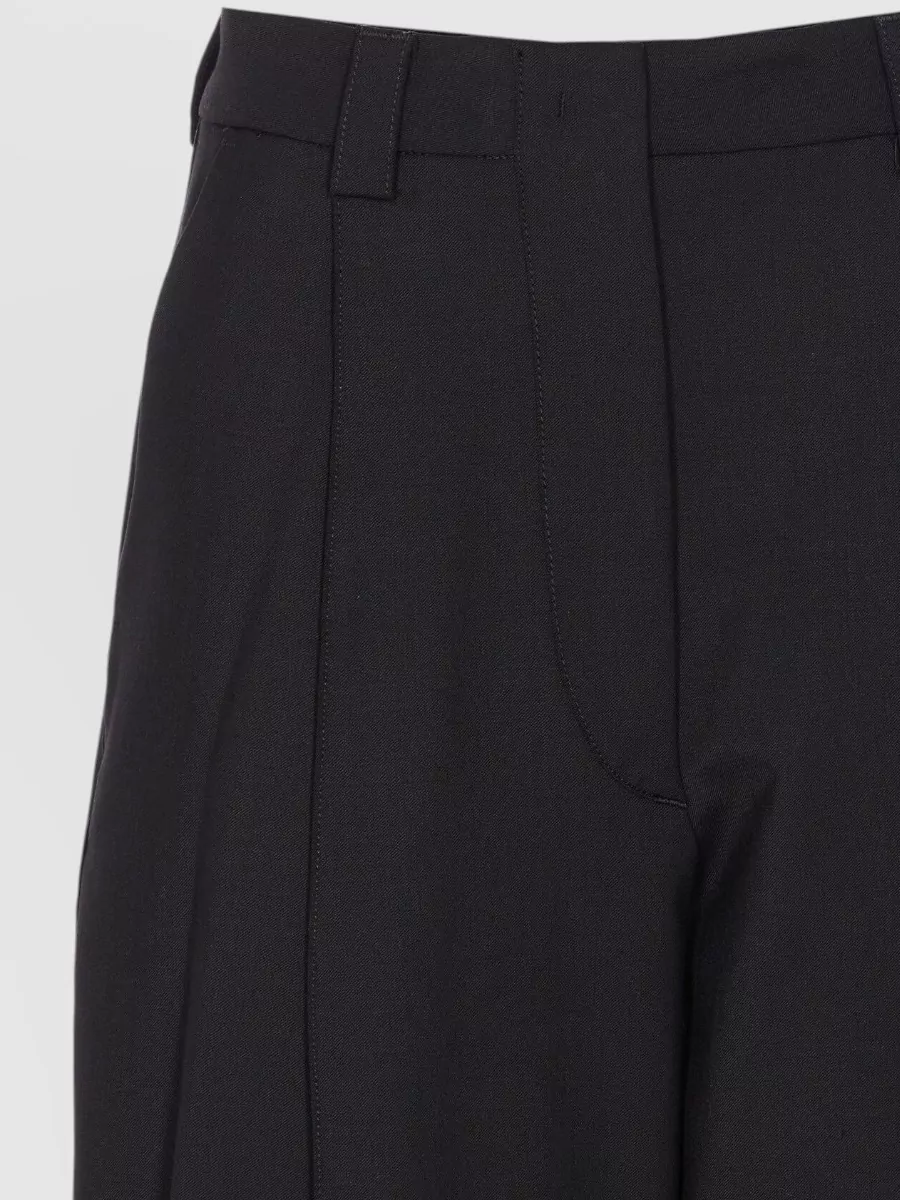 Thelatest Pleated Straight-Leg Trousers