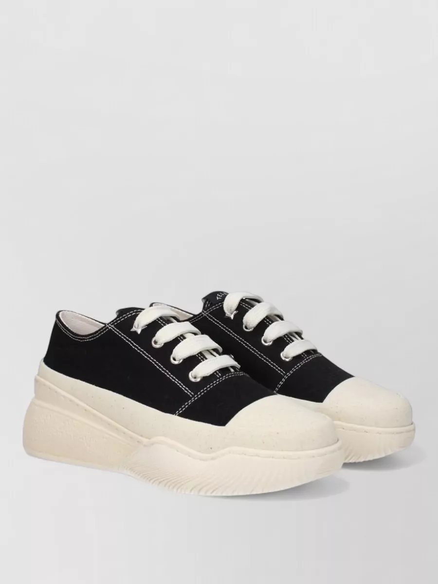 Stella Mccartney Canvas Low-Top Sneakers