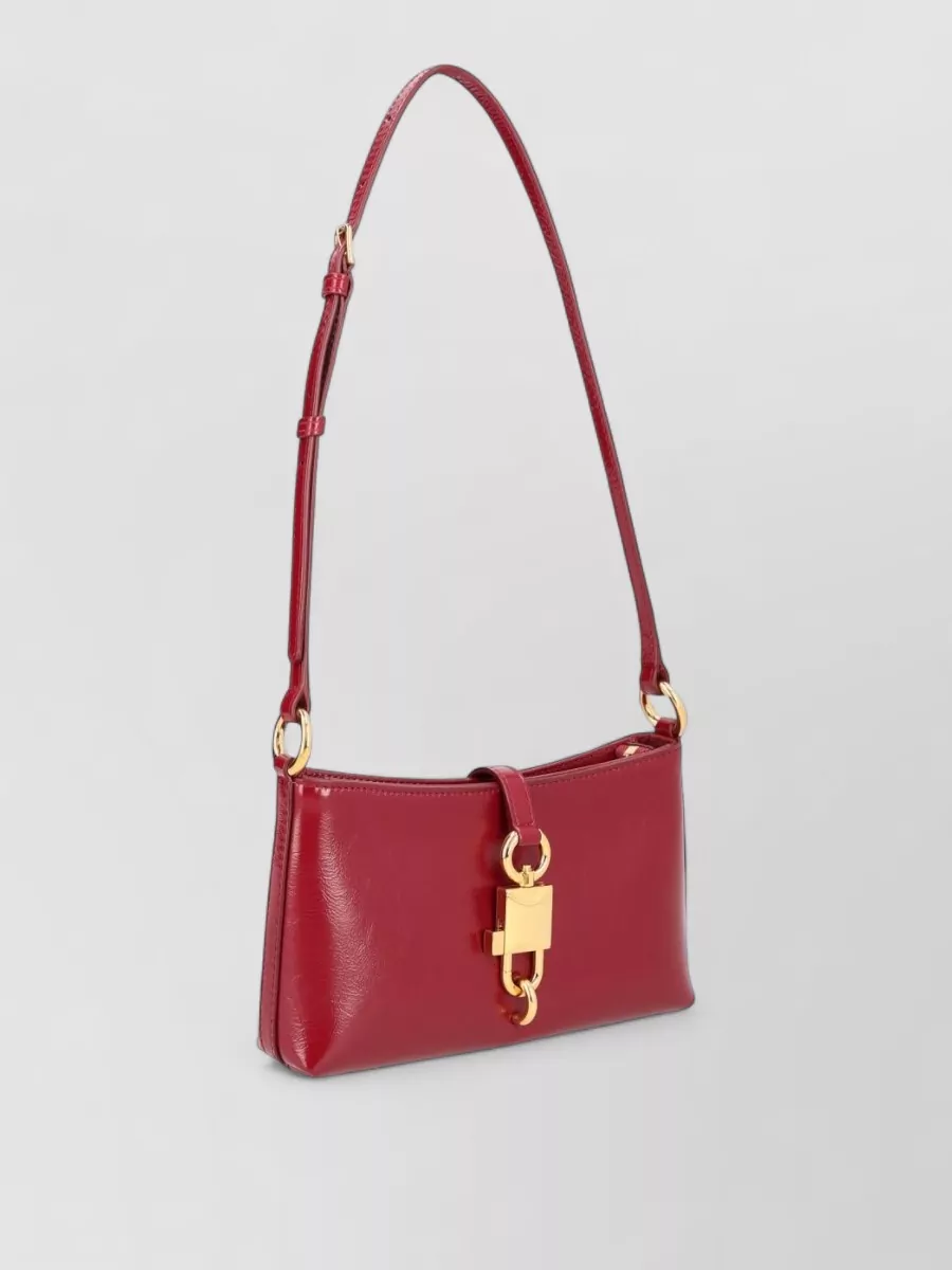 Dolce&Gabbana Shoulder Bag Lock Design Top Handle Strap