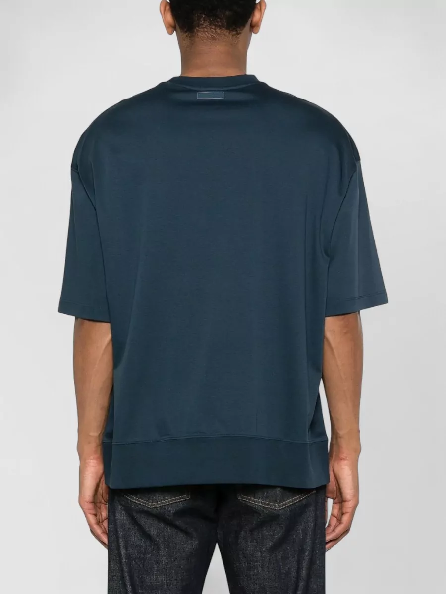 Calvin Klein Mercerized Interlock Crew T-Shirt