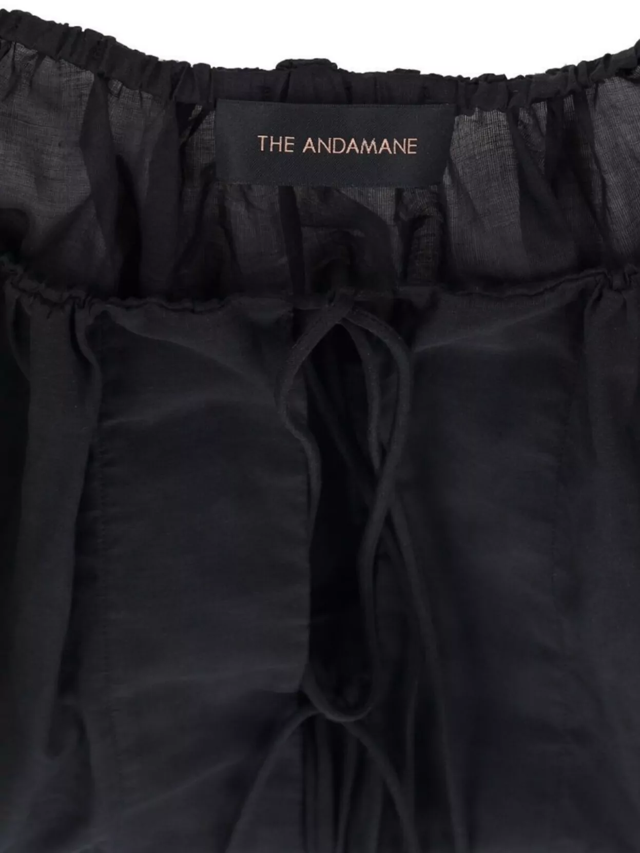 The Andamane Dress Knee Length Elasticated Neckline