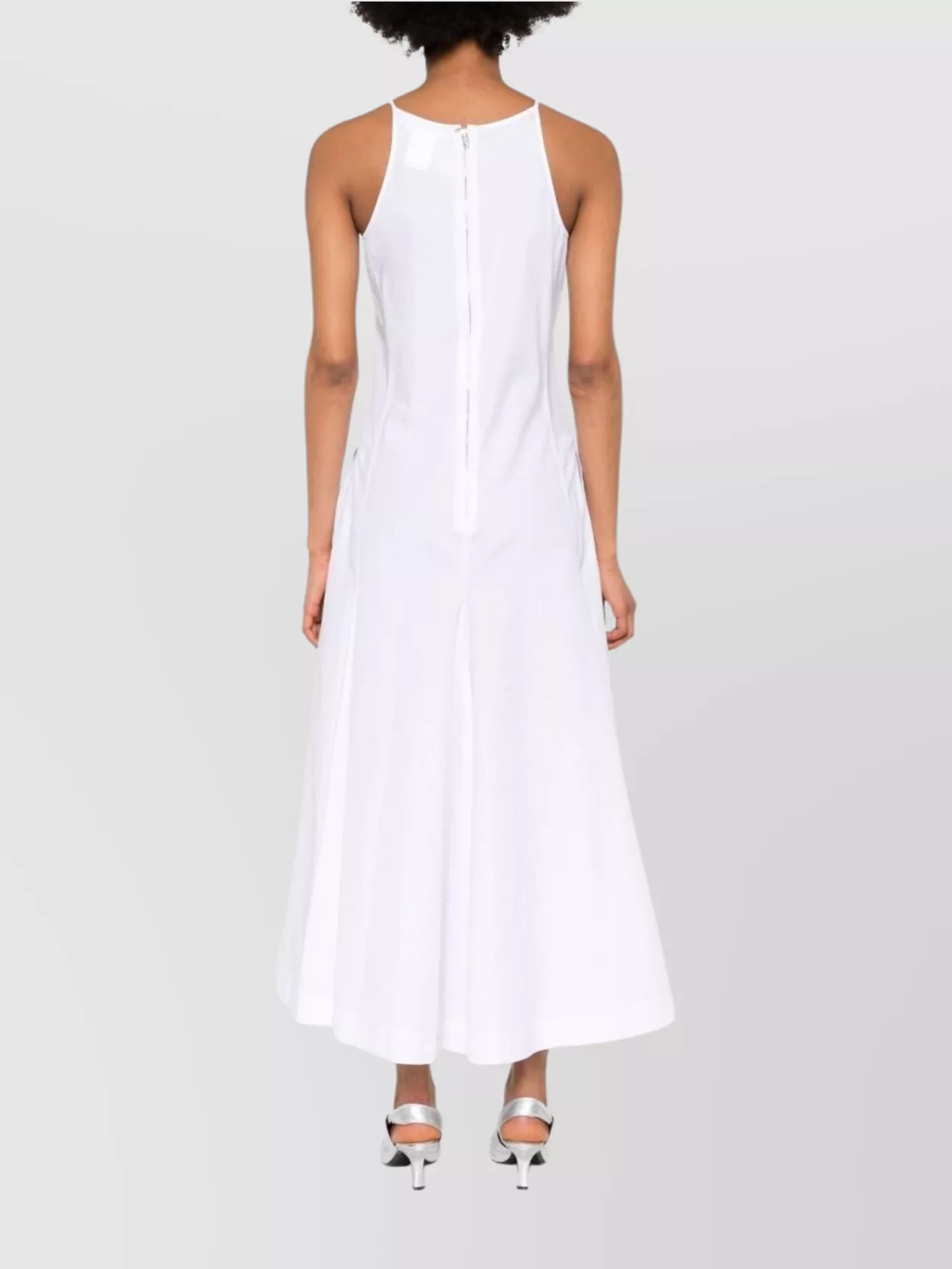 Sportmax Flared Skirt Halter Neckline Midi Length