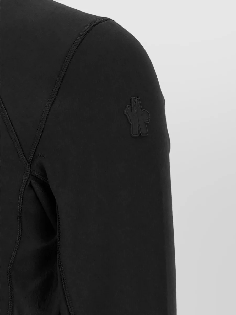 Moncler Grenoble Turtleneck Thermal Long-Sleeve T-Shirt