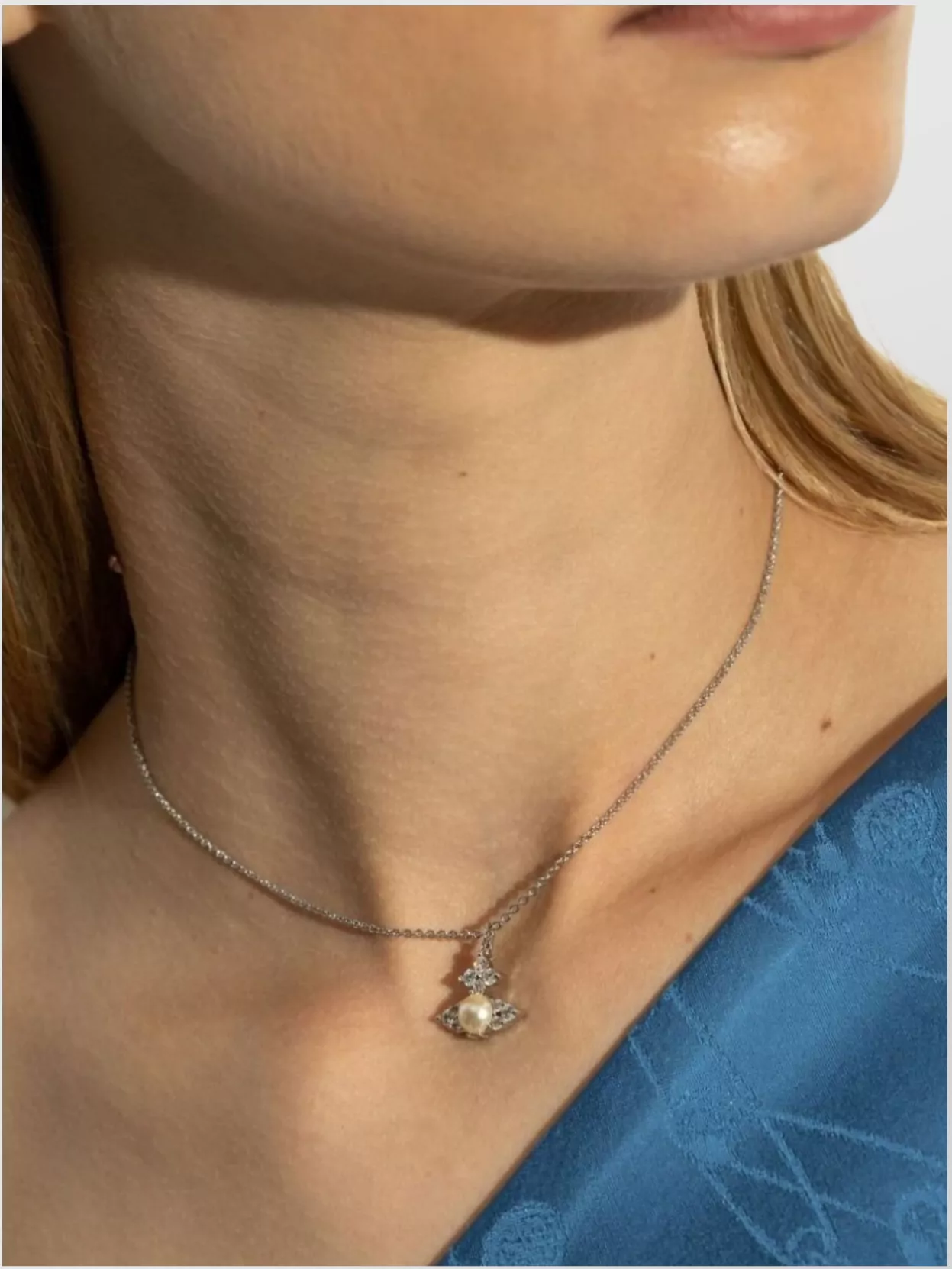 Vivienne Westwood Pendant Chain Orb Detail