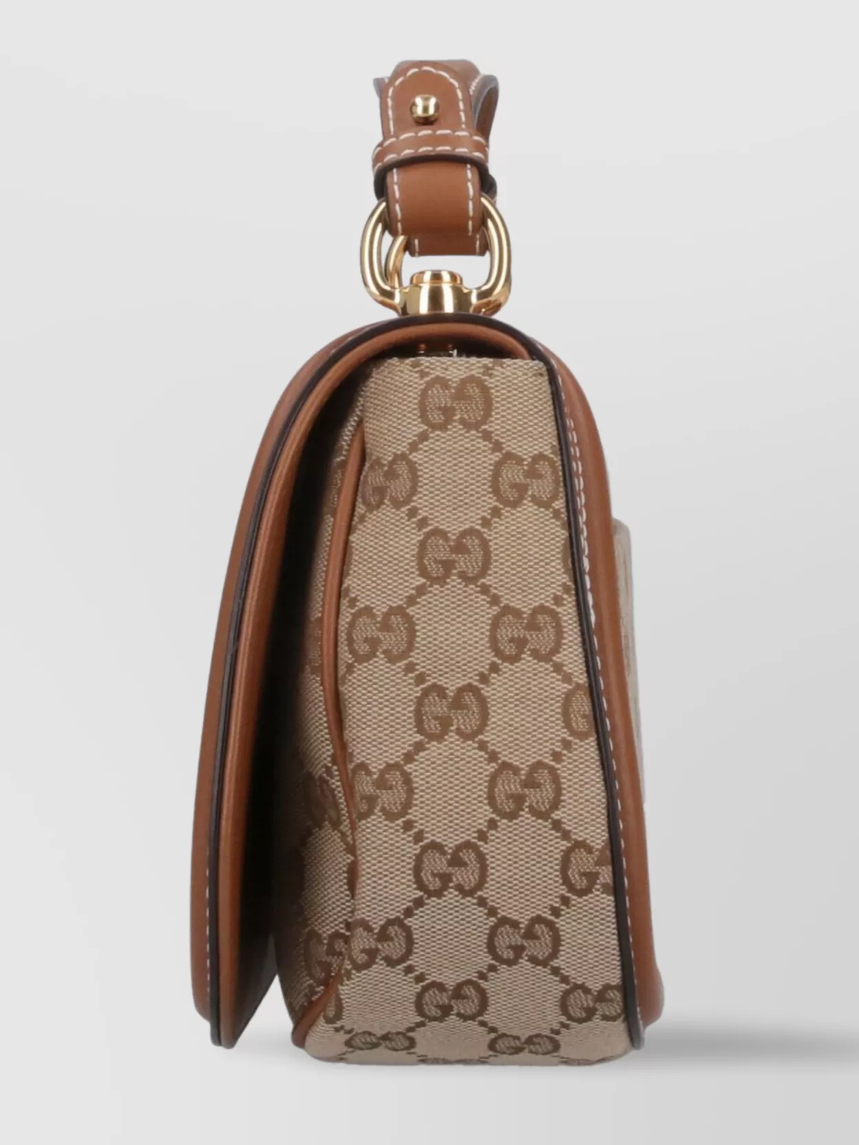 Gucci Monogram Top Handle Shoulder Bag