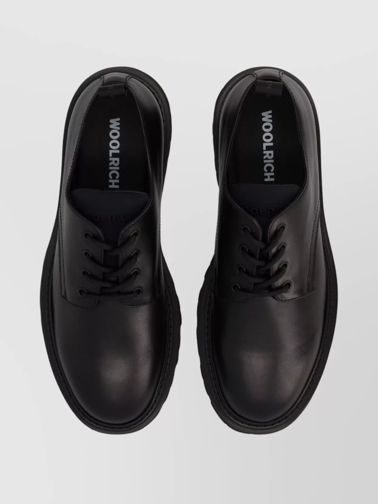 Woolrich Chunky Sole Lace-Up Shoes With Pull Tab