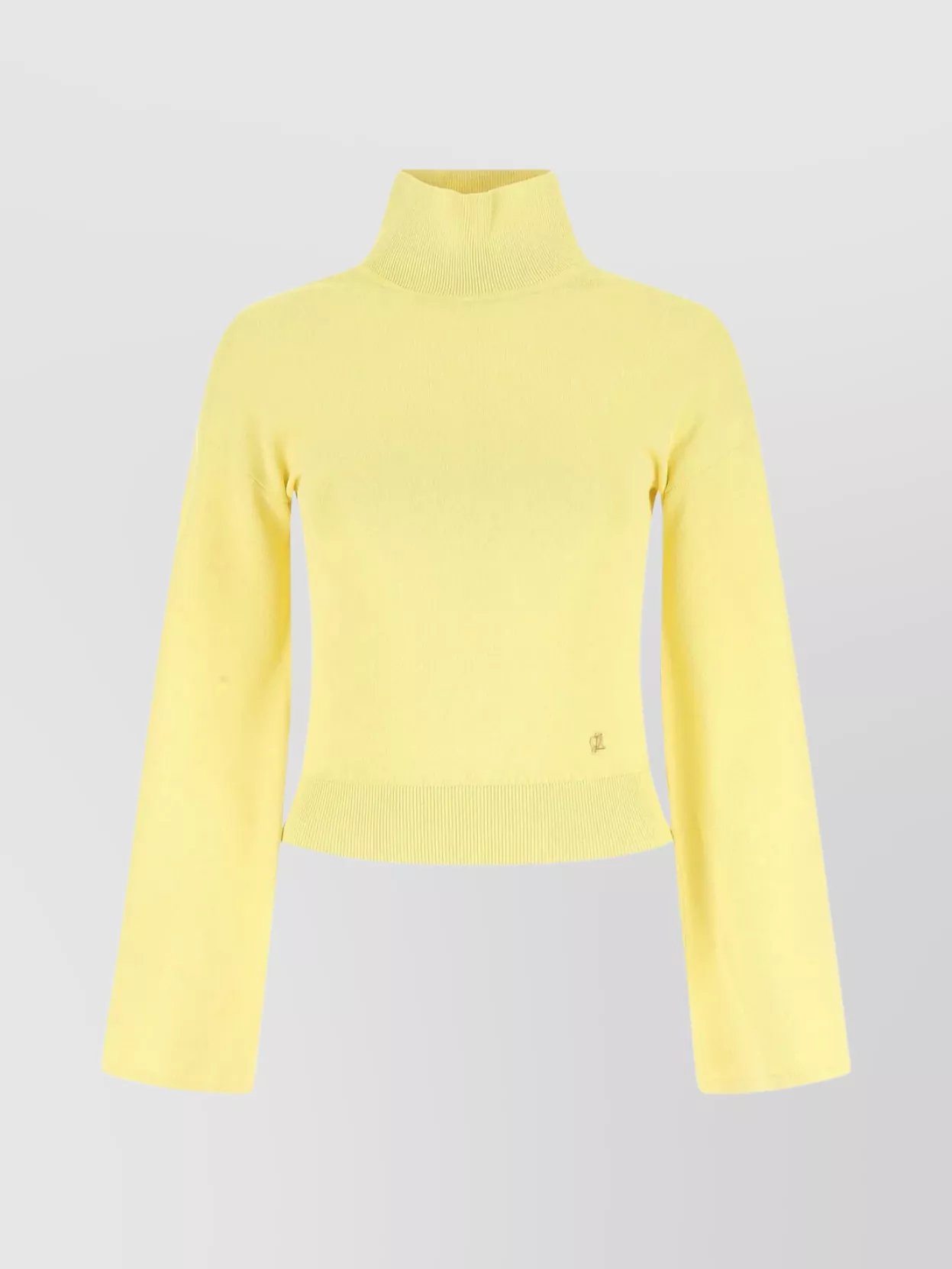 Shop Loewe Stretch Turtleneck Sweater In Viscose Blend