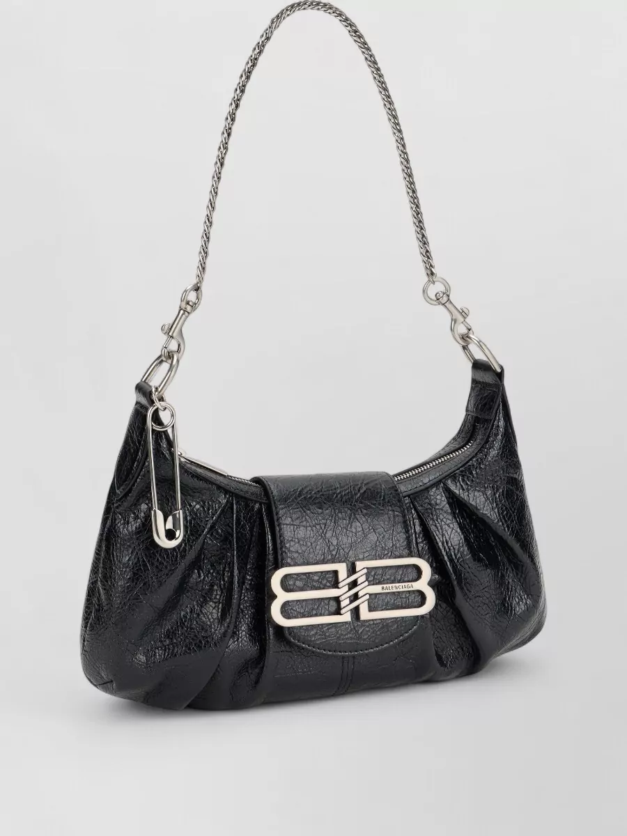 Balenciaga Pamela Small Leather Shoulder Bag