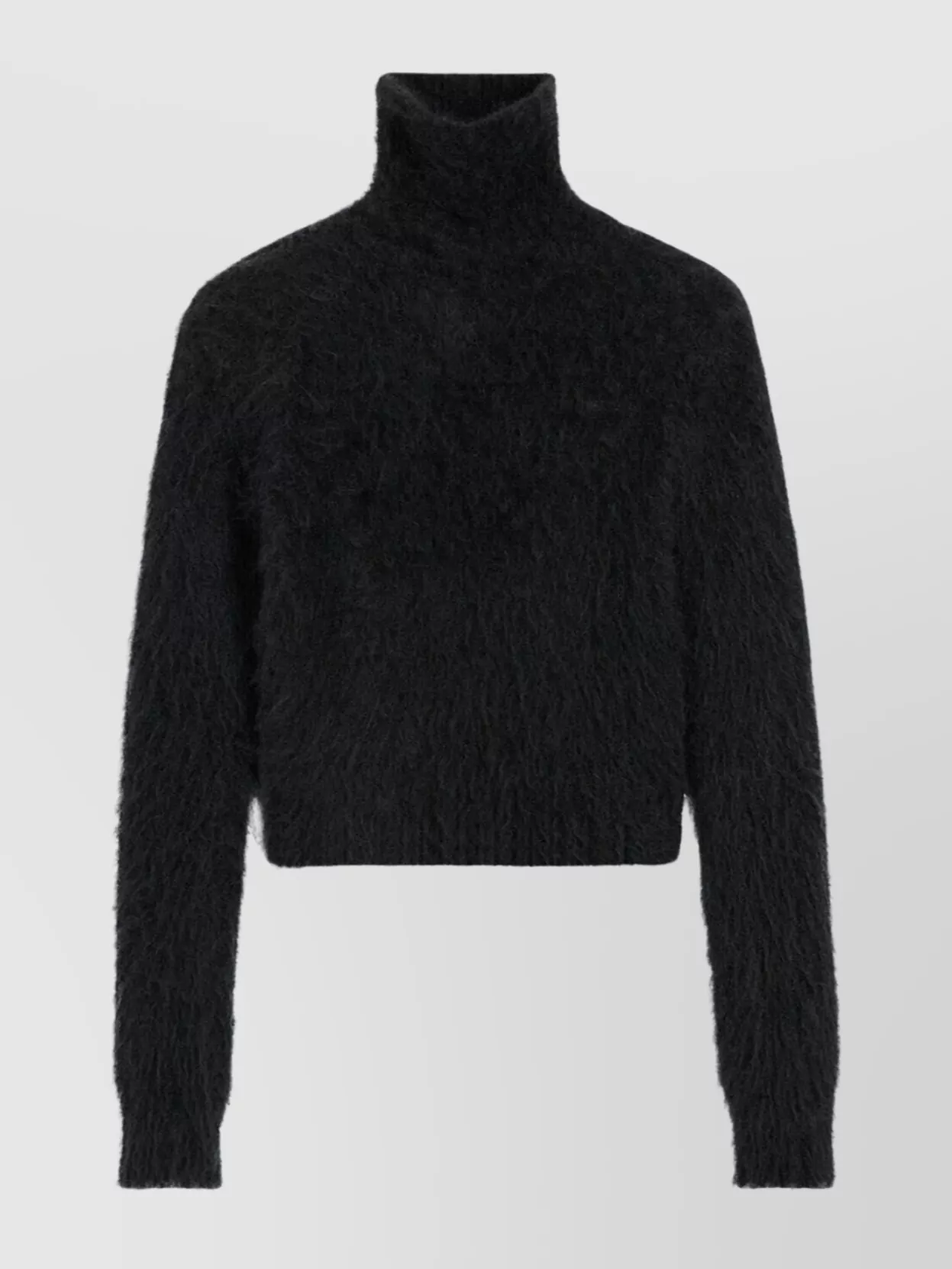 Ami Paris Short Fluffy Knit Top