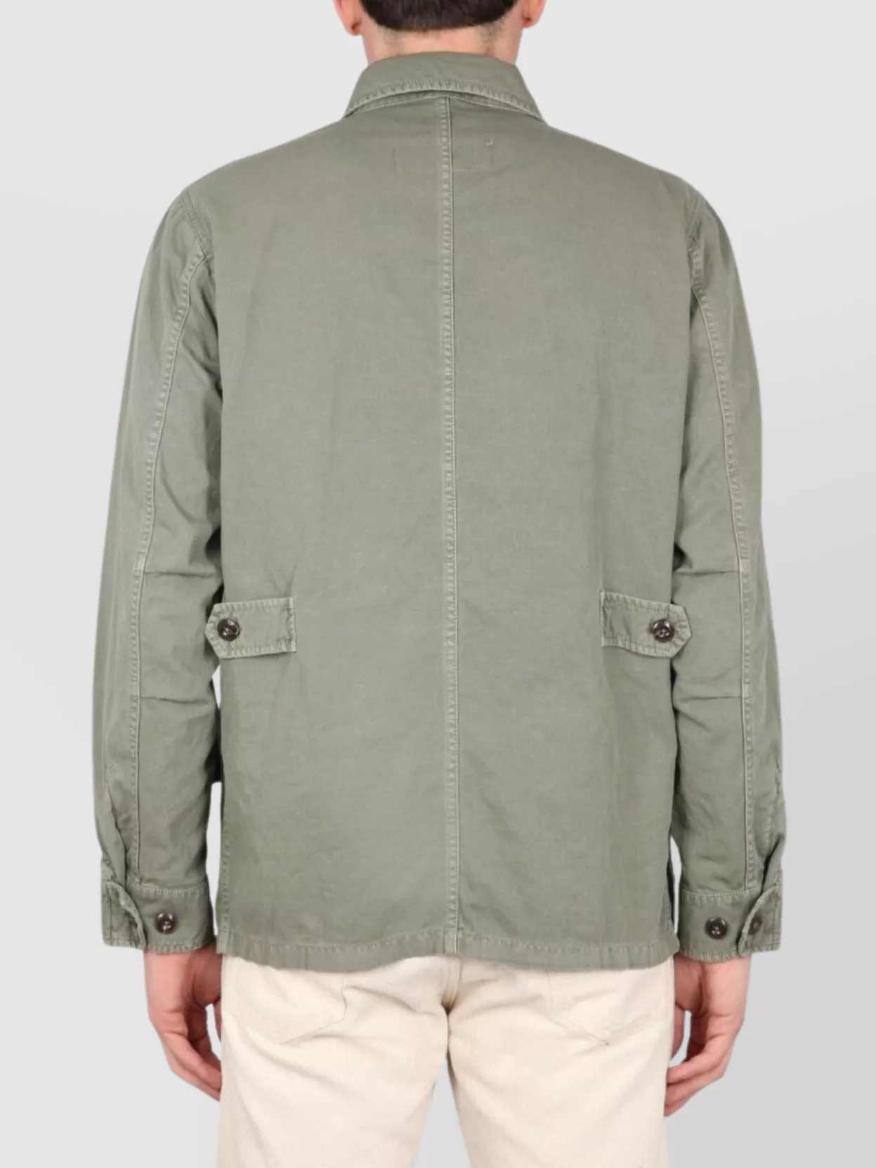 Fay Collared Jacket With Four Front Pockets