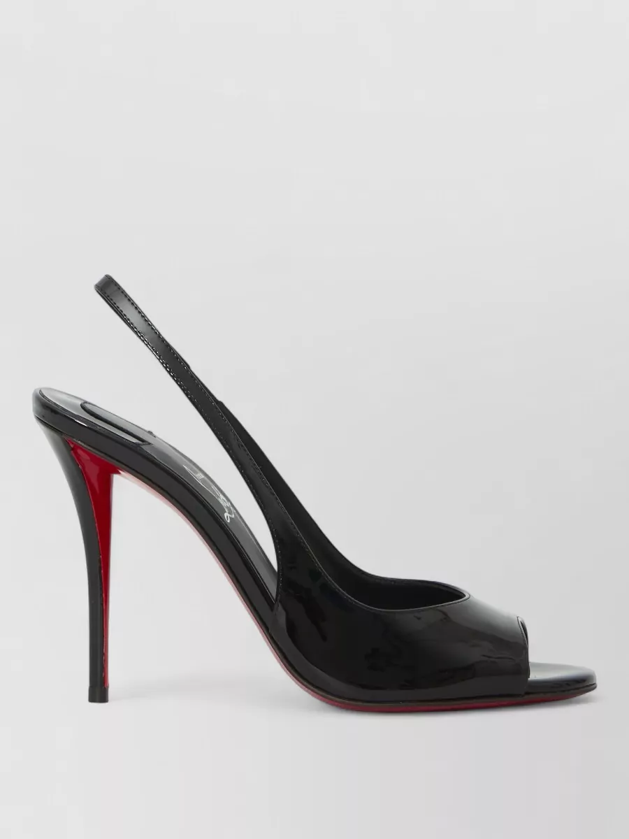 Christian Louboutin Patent calfskin slingback sandals