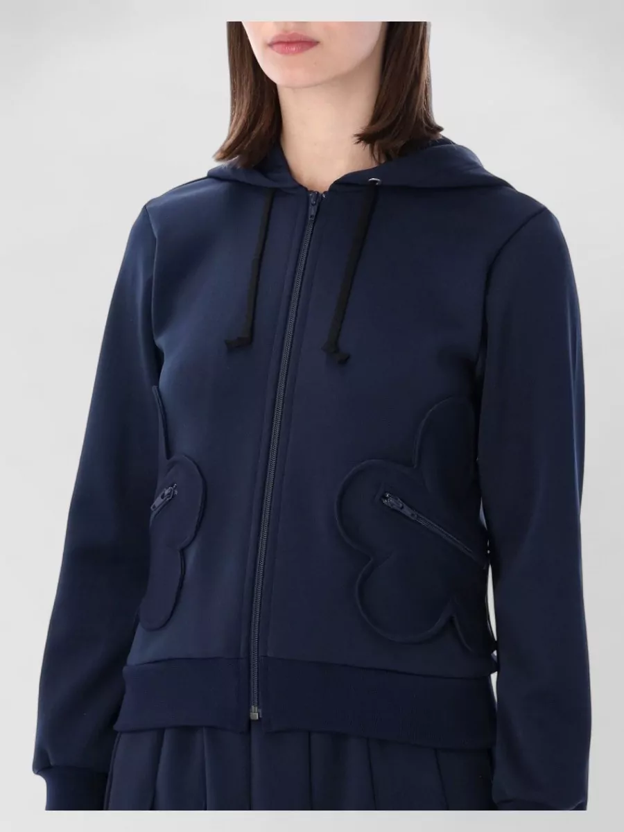 Comme Des Garçons Fleece Zip Hoodie