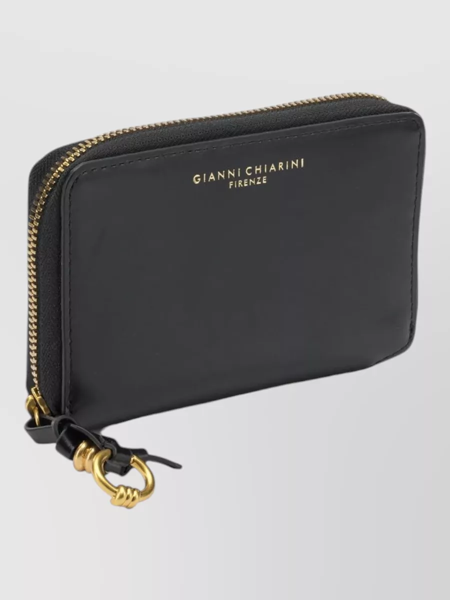 Gianni Chiarini Gold-Tone Hardware Wallets And Card Holders