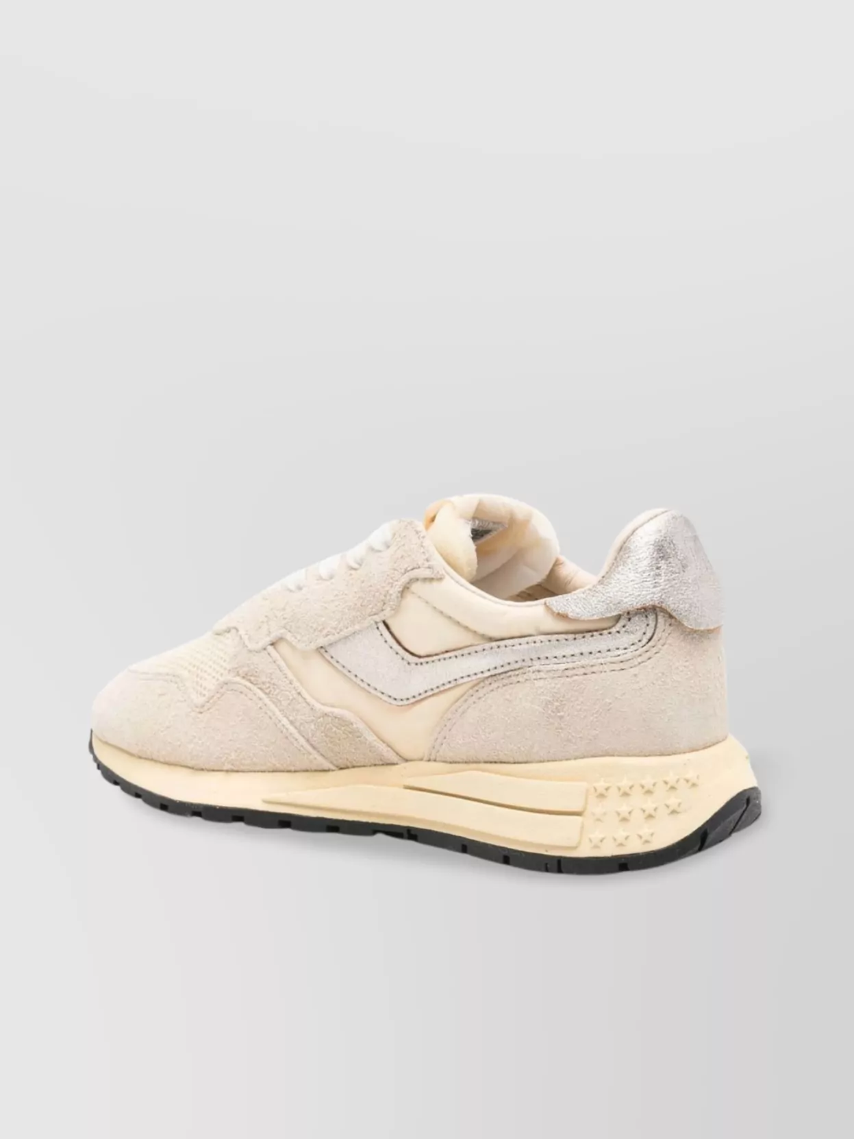 Autry Windreel Leather Nylon Suede Sneakers