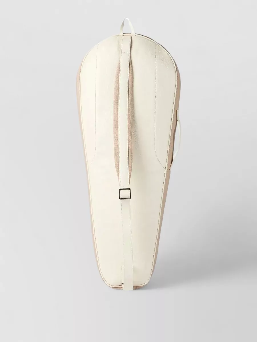 Brunello Cucinelli Leather Tennis Racket Shoulder Case