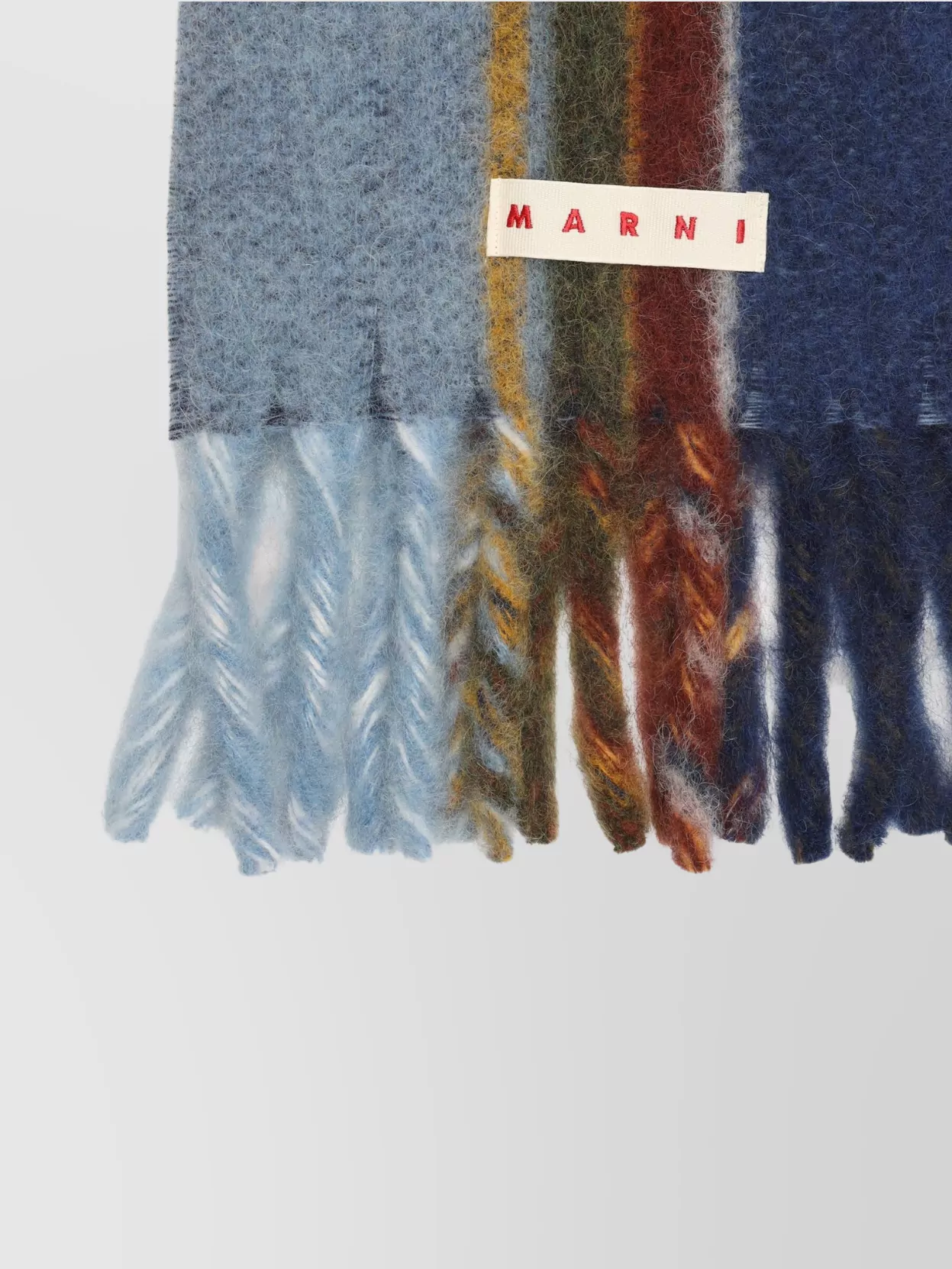 Marni Fringed Scarf Soft Texture